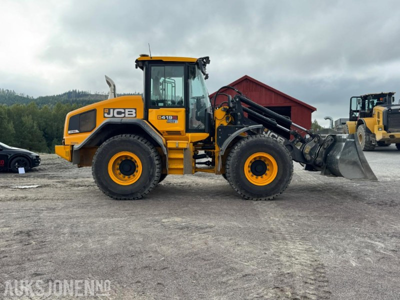 2024 JCB 419S Nordic Edition hjullaster, 3. og 4. funksjon, Norje skuffe, snøskjær-opplegg og komfortpakke, k - Колёсный погрузчик: фото 4 2024 JCB 419S Nordic Edition hjullaster, 3. og 4. funksjon, Norje skuffe, snøskjær-opplegg og komfortpakke, k - Колёсный погрузчик: фото 4