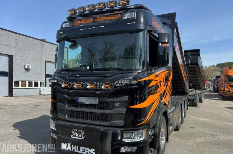 2024 Scania R590 8x4 krokbil - 12 000 km - serviceavtale - Крюковой мультилифт: фото 1 2024 Scania R590 8x4 krokbil - 12 000 km - serviceavtale - Крюковой мультилифт: фото 1