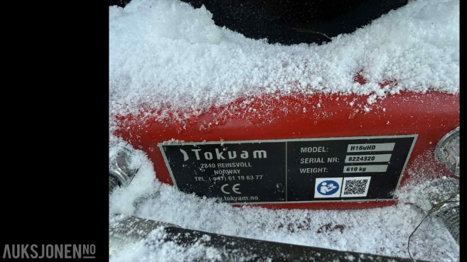 2024 Tokvam H 160 HD Krattknuser, S60 feste - Строительное оборудование: фото 5 2024 Tokvam H 160 HD Krattknuser, S60 feste - Строительное оборудование: фото 5