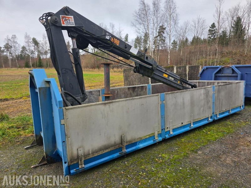 Kranflak med hydraulisk kran, HIAB 865 AW - Грузовик: фото 1 Kranflak med hydraulisk kran, HIAB 865 AW - Грузовик: фото 1