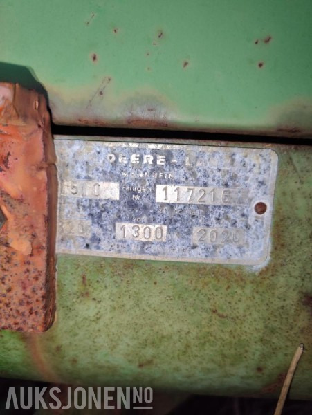 John Deere 510 traktor prosjekt в лизинг John Deere 510 traktor prosjekt: фото 8