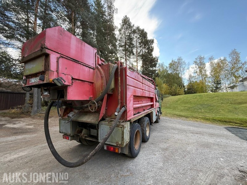 1986 Volvo FL10 Intercooler 6x2 med Müller Umwelttechnik slamsuger/spylepåbygg - Коммунальная/ Специальная техника: фото 5 1986 Volvo FL10 Intercooler 6x2 med Müller Umwelttechnik slamsuger/spylepåbygg - Коммунальная/ Специальная техника: фото 5