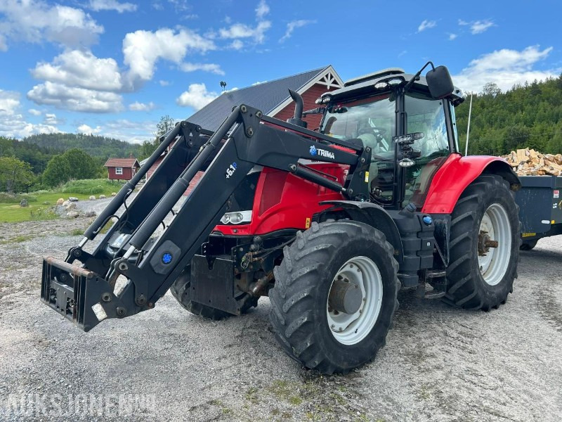 Massey Ferguson 7624 Dyna VT 50 km/t Frontlaster Brøyteplate - Трактор: фото 2 Massey Ferguson 7624 Dyna VT 50 km/t Frontlaster Brøyteplate - Трактор: фото 2