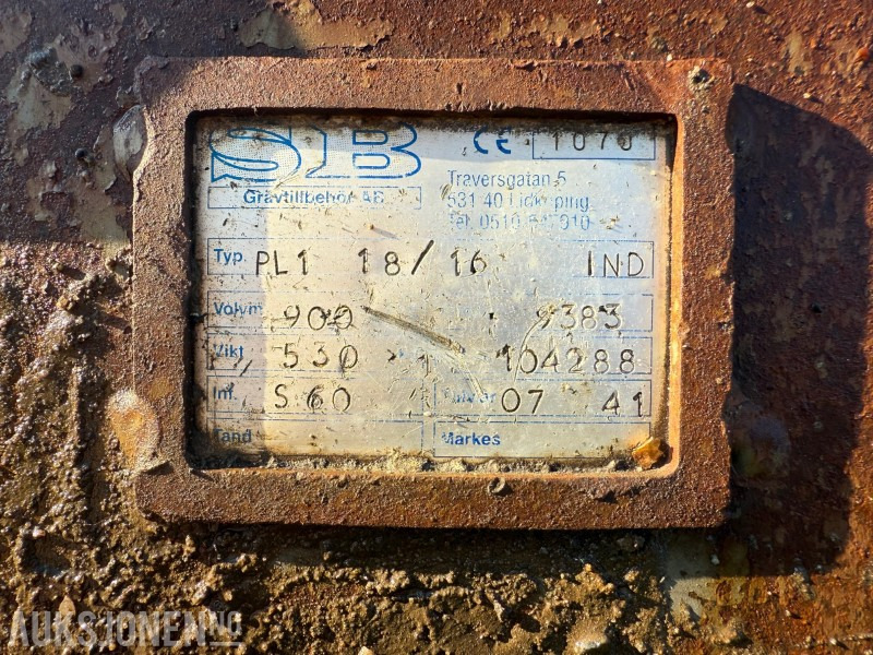 2007 SB planeringsskuffe med S60-feste - Навесное оборудование для Строительной техники: фото 5 2007 SB planeringsskuffe med S60-feste - Навесное оборудование для Строительной техники: фото 5