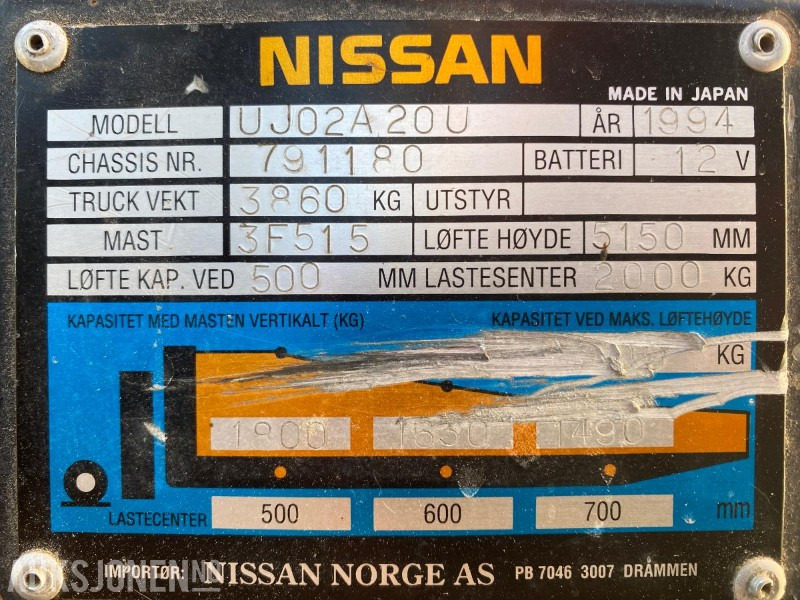 1994 Nissan propan Truck - Погрузочно-разгрузочная техника: фото 2 1994 Nissan propan Truck - Погрузочно-разгрузочная техника: фото 2