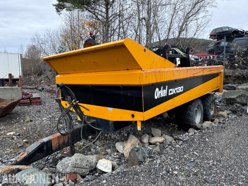 2014 Orkel Dumperhenger / traktorhenger DX130 - Maks nyttelast 13.290 kg - Сельскохозяйственная техника: фото 1 2014 Orkel Dumperhenger / traktorhenger DX130 - Maks nyttelast 13.290 kg - Сельскохозяйственная техника: фото 1