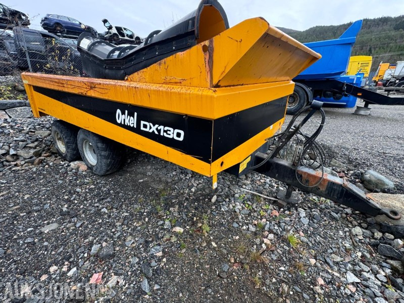 2014 Orkel Dumperhenger / traktorhenger DX130 - Maks nyttelast 13.290 kg - Сельскохозяйственная техника: фото 3 2014 Orkel Dumperhenger / traktorhenger DX130 - Maks nyttelast 13.290 kg - Сельскохозяйственная техника: фото 3