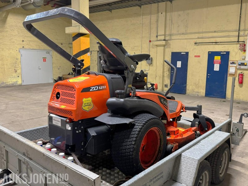 2020 Kubota ZD1211R | Zero-turn dieseldrevet sitteklipper | kun 375 timer! - Сельскохозяйственная техника: фото 4 2020 Kubota ZD1211R | Zero-turn dieseldrevet sitteklipper | kun 375 timer! - Сельскохозяйственная техника: фото 4