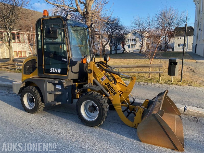Sino 908 Hjullaster med skuffe og pallegaffler - Колёсный погрузчик: фото 3 Sino 908 Hjullaster med skuffe og pallegaffler - Колёсный погрузчик: фото 3