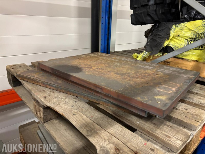 Stålplater - Nytt, ubrukt, forskjellige tykkelser og og lengder - se bilder. - Строительное оборудование: фото 3 Stålplater - Nytt, ubrukt, forskjellige tykkelser og og lengder - se bilder. - Строительное оборудование: фото 3