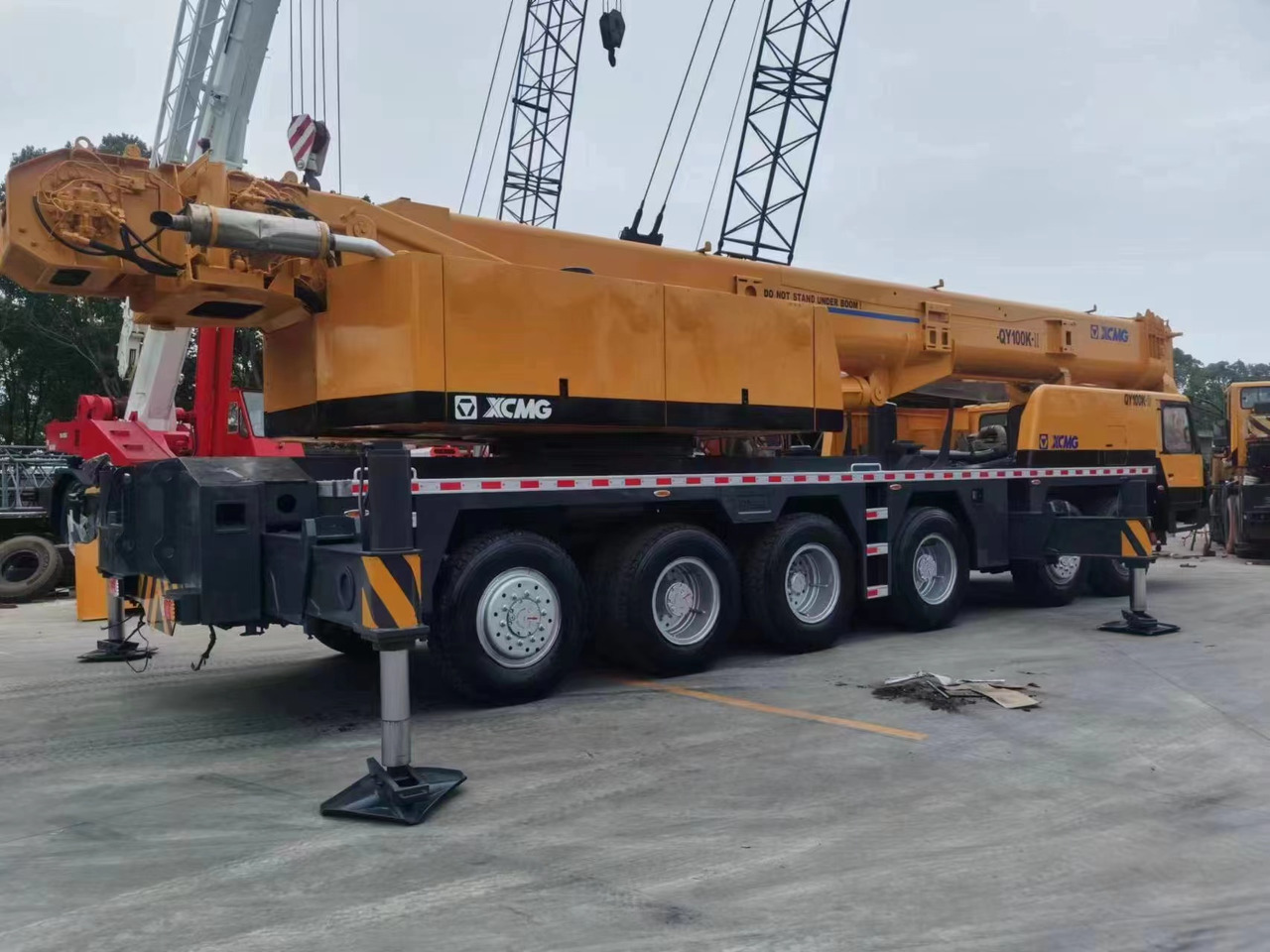 Мобильный кран XCMG 100 Ton Used Truck Crane QY100K-II with High Quality for Sale: фото 10