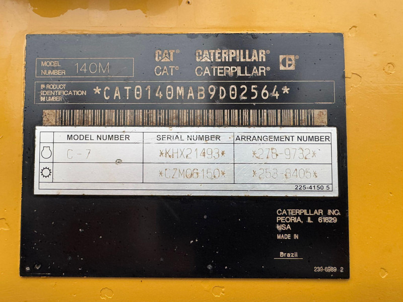 Caterpillar 140M **Matriculada en Espana** - Грейдер: фото 3 Caterpillar 140M **Matriculada en Espana** - Грейдер: фото 3