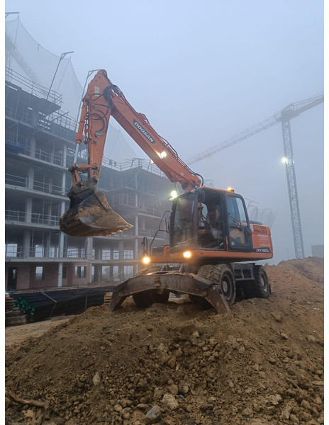 Doosan DX140W-3 *coming soon* - Колёсный экскаватор: фото 3 Doosan DX140W-3 *coming soon* - Колёсный экскаватор: фото 3