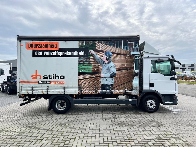MAN TGL 150 4x2 Bakwagen Schuifzeilbak - Тентованный грузовик: фото 4 MAN TGL 150 4x2 Bakwagen Schuifzeilbak - Тентованный грузовик: фото 4