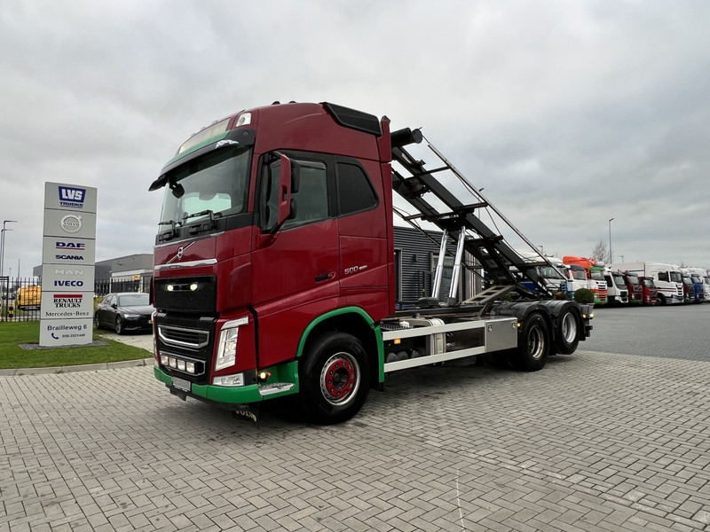 Volvo FH 500 6x2 Containersysteem Globetrotter / 10 Wheels / Cable systeem - Тросовый мультилифт: фото 1 Volvo FH 500 6x2 Containersysteem Globetrotter / 10 Wheels / Cable systeem - Тросовый мультилифт: фото 1