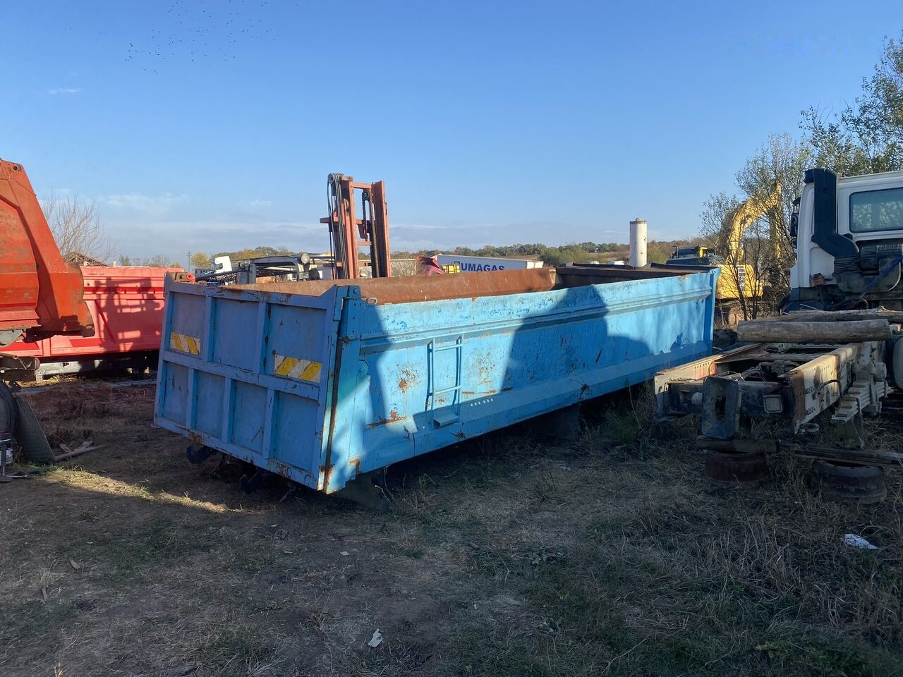 Hyva bena originala DAF 8x4 cu semisasiu si cilindru basculare - Кузов для самосвала: фото 2 Hyva bena originala DAF 8x4 cu semisasiu si cilindru basculare - Кузов для самосвала: фото 2