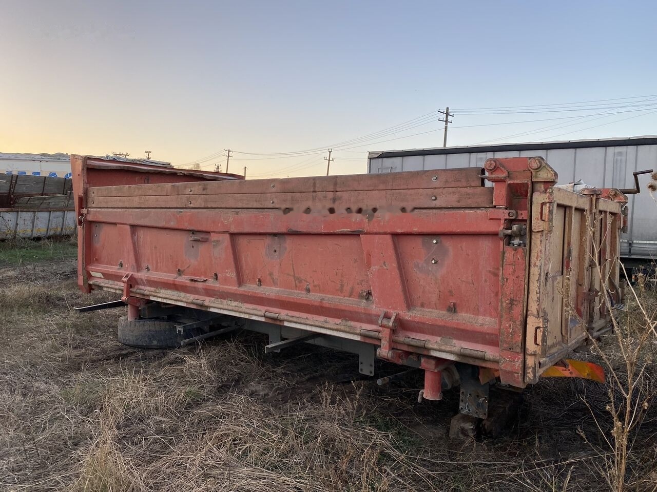 Hyva bena originala Scania 8x4 cu semisasiu si cilindru basculare - Кузов для самосвала: фото 2 Hyva bena originala Scania 8x4 cu semisasiu si cilindru basculare - Кузов для самосвала: фото 2