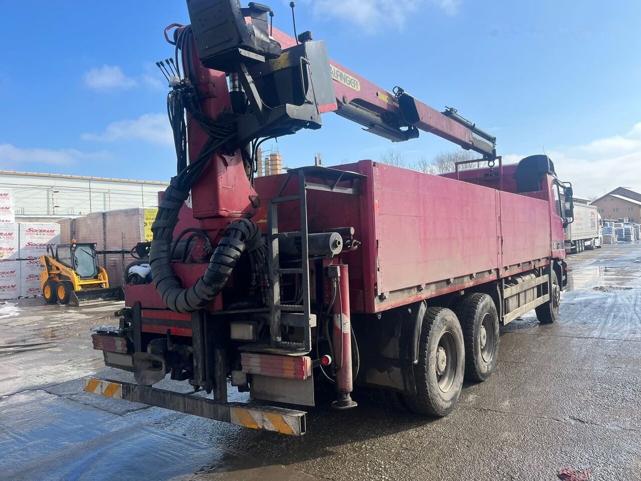 Mercedes-Benz Actros MP1 6x4 + Palfinger Krane - Автоманипулятор, Грузовик бортовой/ Платформа: фото 3 Mercedes-Benz Actros MP1 6x4 + Palfinger Krane - Автоманипулятор, Грузовик бортовой/ Платформа: фото 3