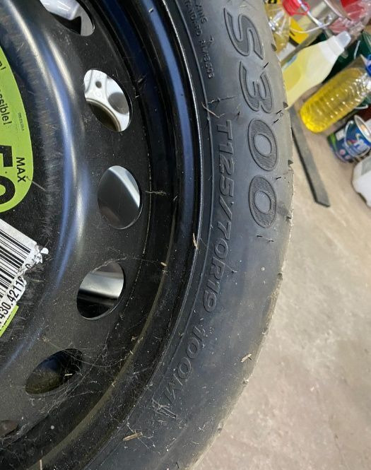 Rezerva slim Audi A5,A6,A7,A8 T125/70R19 ET29 - Колесо: фото 3 Rezerva slim Audi A5,A6,A7,A8 T125/70R19 ET29 - Колесо: фото 3