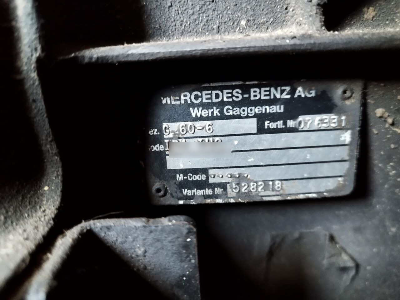 Mercedes-Benz G60-6 Mercedes-Benz Atego - Коробка передач для Грузовиков: фото 1 Mercedes-Benz G60-6 Mercedes-Benz Atego - Коробка передач для Грузовиков: фото 1
