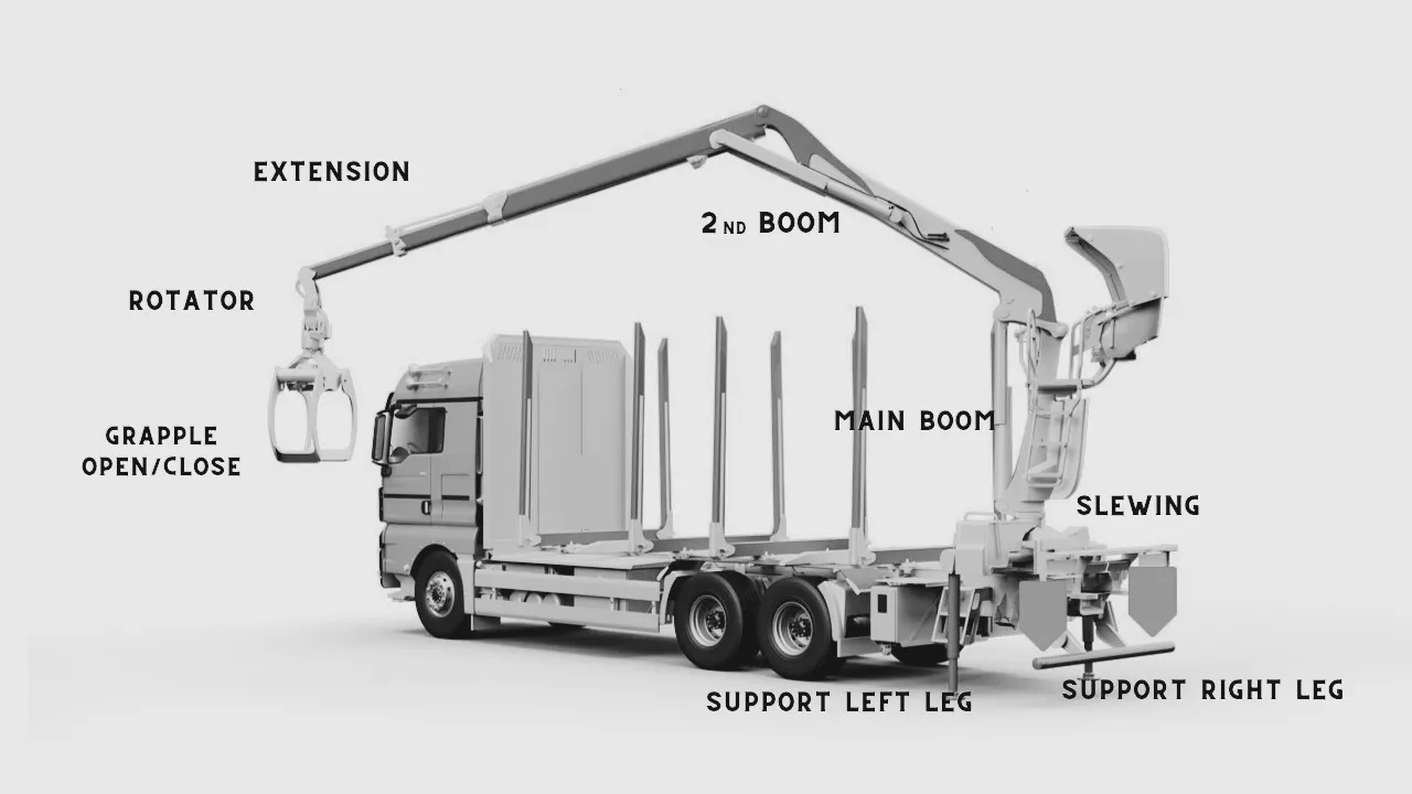 Set Radio Remote Scanreco RC 400 with Valve Palfinger Hiab Cranab Loglift - Лесной прицеп: фото 4 Set Radio Remote Scanreco RC 400 with Valve Palfinger Hiab Cranab Loglift - Лесной прицеп: фото 4