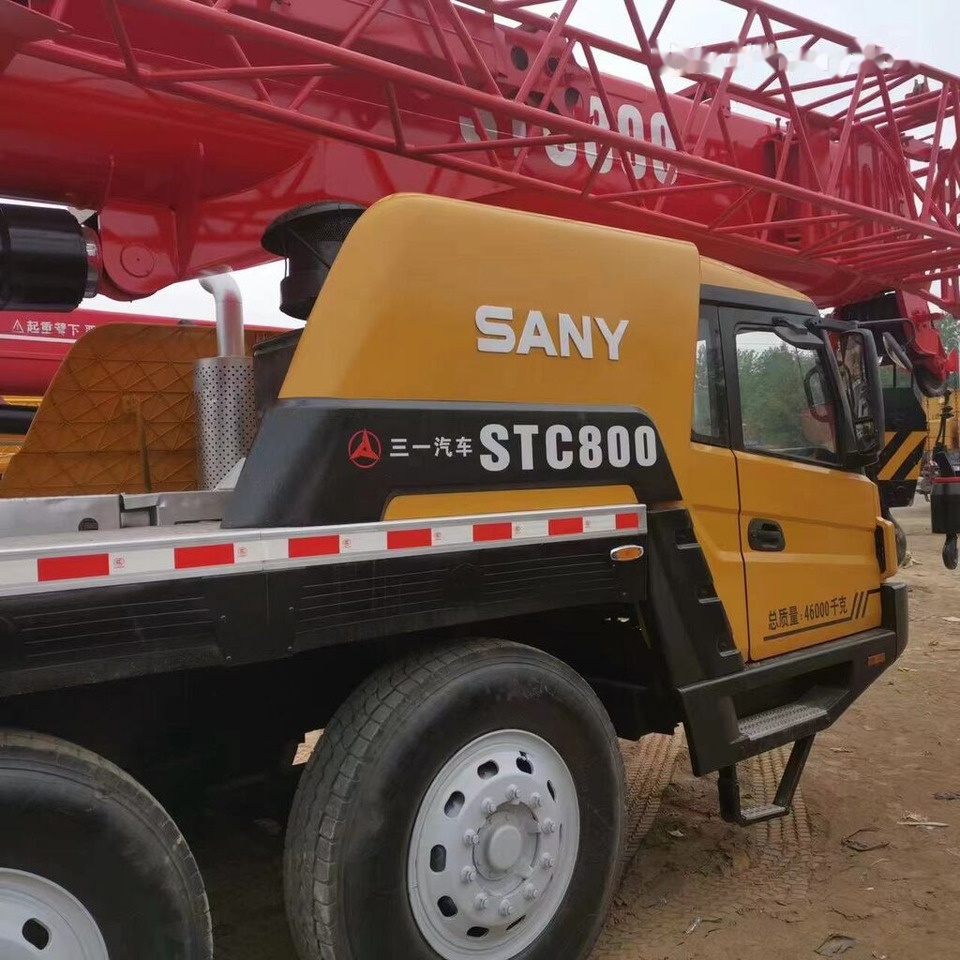 Sany Used Sany STC800 80 Ton Original Mobile Crane Truck Truck Mounte - Мобильный кран: фото 4 Sany Used Sany STC800 80 Ton Original Mobile Crane Truck Truck Mounte - Мобильный кран: фото 4