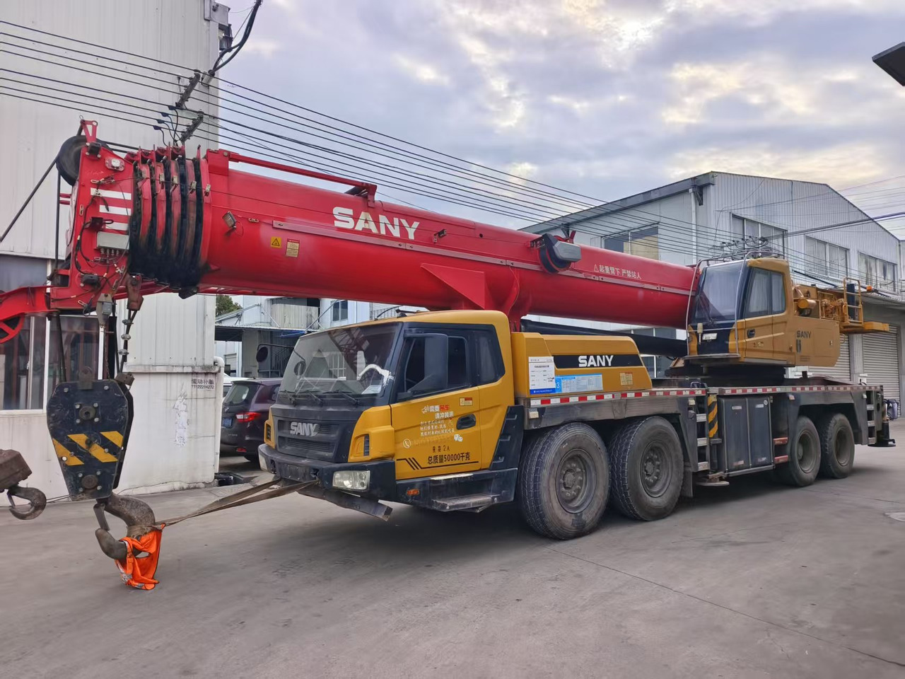 Sany xcmg zoomlion 25ton 50 ton 80ton 100 ton 200 ton 600ton - Мобильный кран: фото 1 Sany xcmg zoomlion 25ton 50 ton 80ton 100 ton 200 ton 600ton - Мобильный кран: фото 1