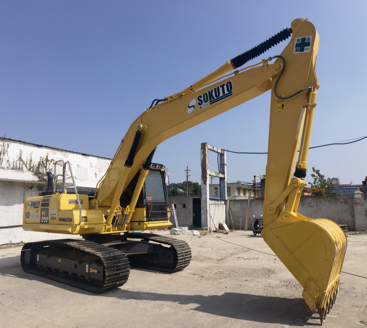 Гусеничный экскаватор Japan original good condition and high performance second-hand hydraulic komatsu pc 200-8 excavator: фото 6