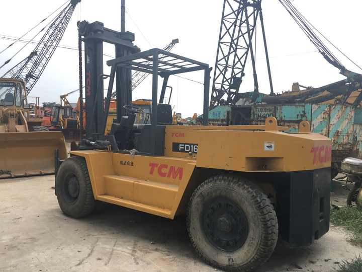 Second Hand TCM FD160 diesel fork lift with Good condition and high performance for sale in shanghai - Дизельный погрузчик: фото 5 Second Hand TCM FD160 diesel fork lift with Good condition and high performance for sale in shanghai - Дизельный погрузчик: фото 5