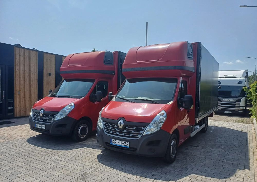 Renault Master 10 palet 170 KM PODUSZKI +KOMPRESOR - Тентованный фургон: фото 1 Renault Master 10 palet 170 KM PODUSZKI +KOMPRESOR - Тентованный фургон: фото 1