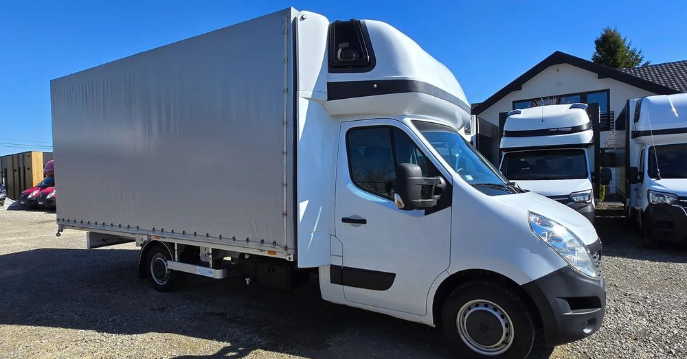 Тентованный фургон Renault Master 2x +zabudowa 12 palet-reg wysokości Spanie XXL: фото 10