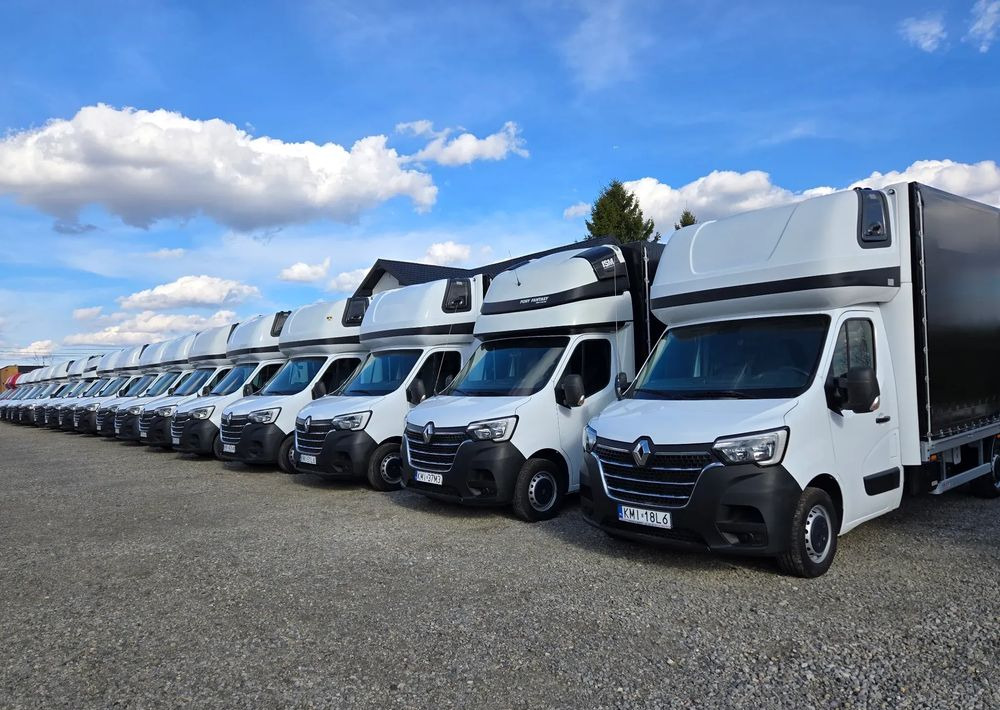 Renault Master IV 10 PALET zaw.poduszki 2021r EURO 6 - Тентованный фургон: фото 2 Renault Master IV 10 PALET zaw.poduszki 2021r EURO 6 - Тентованный фургон: фото 2