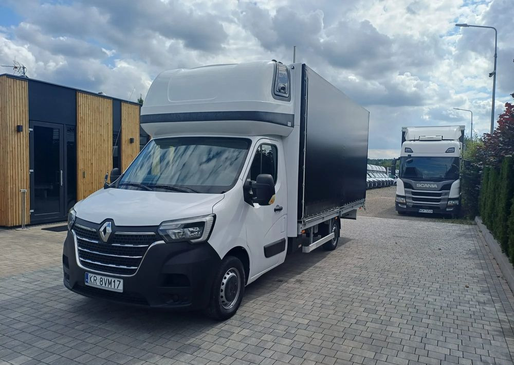 Renault Master IV 10 PALET zaw.poduszki 2021r EURO 6 - Тентованный фургон: фото 1 Renault Master IV 10 PALET zaw.poduszki 2021r EURO 6 - Тентованный фургон: фото 1