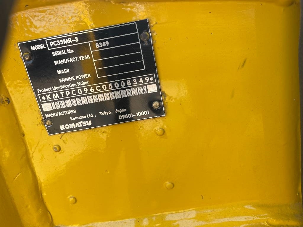 Мини-экскаватор Komatsu PC 35: фото 7