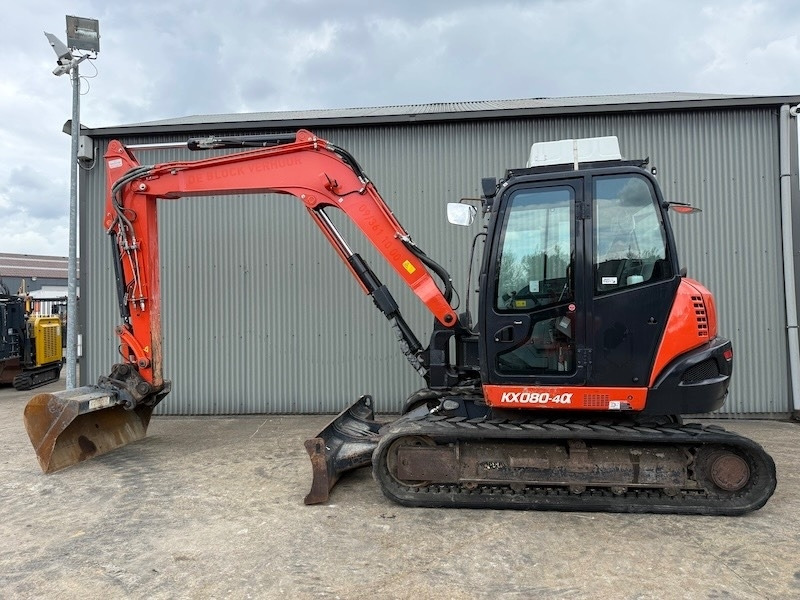 Kubota KX 080-4  - Мини-экскаватор: фото 1 Kubota KX 080-4  - Мини-экскаватор: фото 1