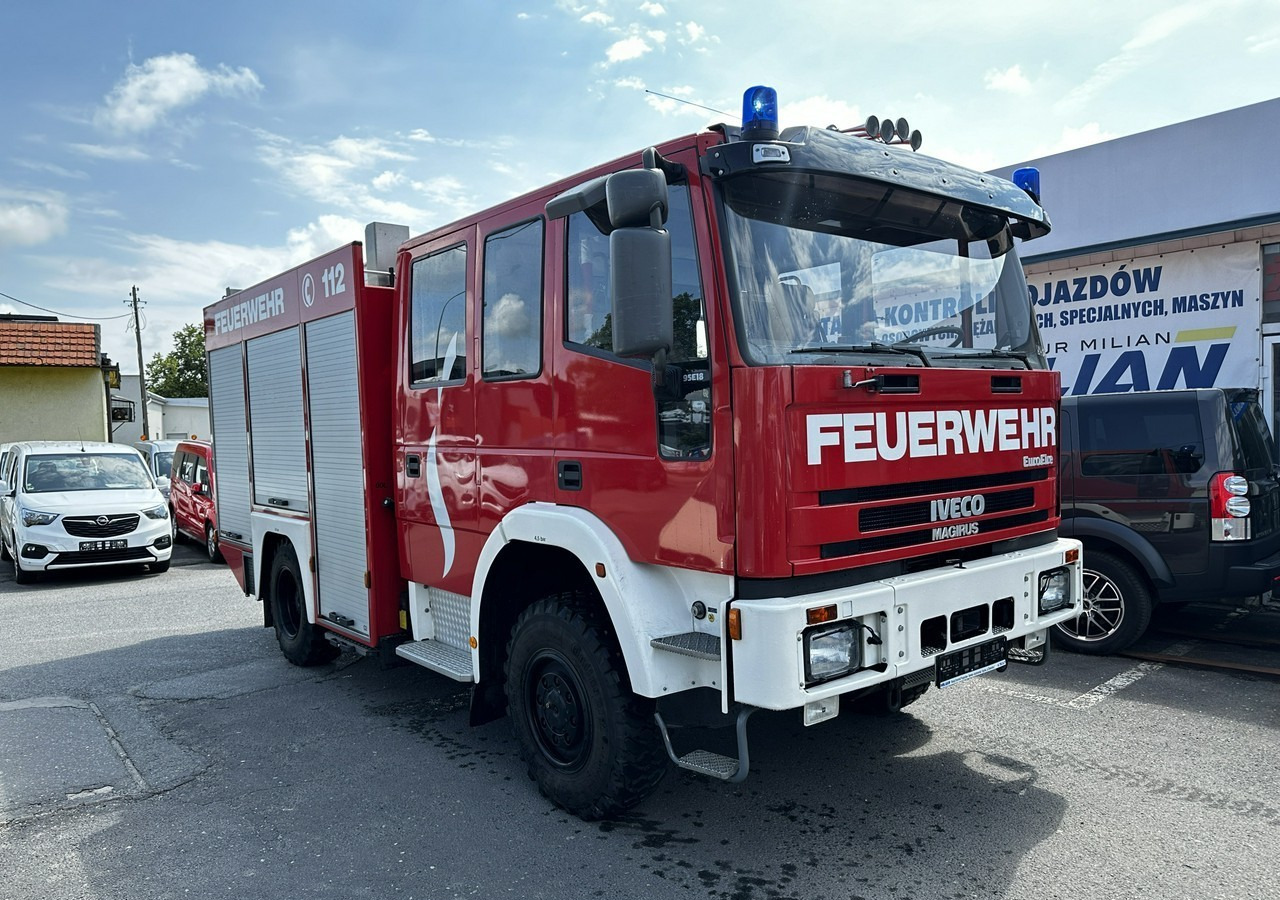 Iveco Inny Iveco Iveco Magirus FF95E Straż Pożarna Gaśnicza 4X4 Metz 96 jak Nowa - Пожарная машина: фото 2 Iveco Inny Iveco Iveco Magirus FF95E Straż Pożarna Gaśnicza 4X4 Metz 96 jak Nowa - Пожарная машина: фото 2