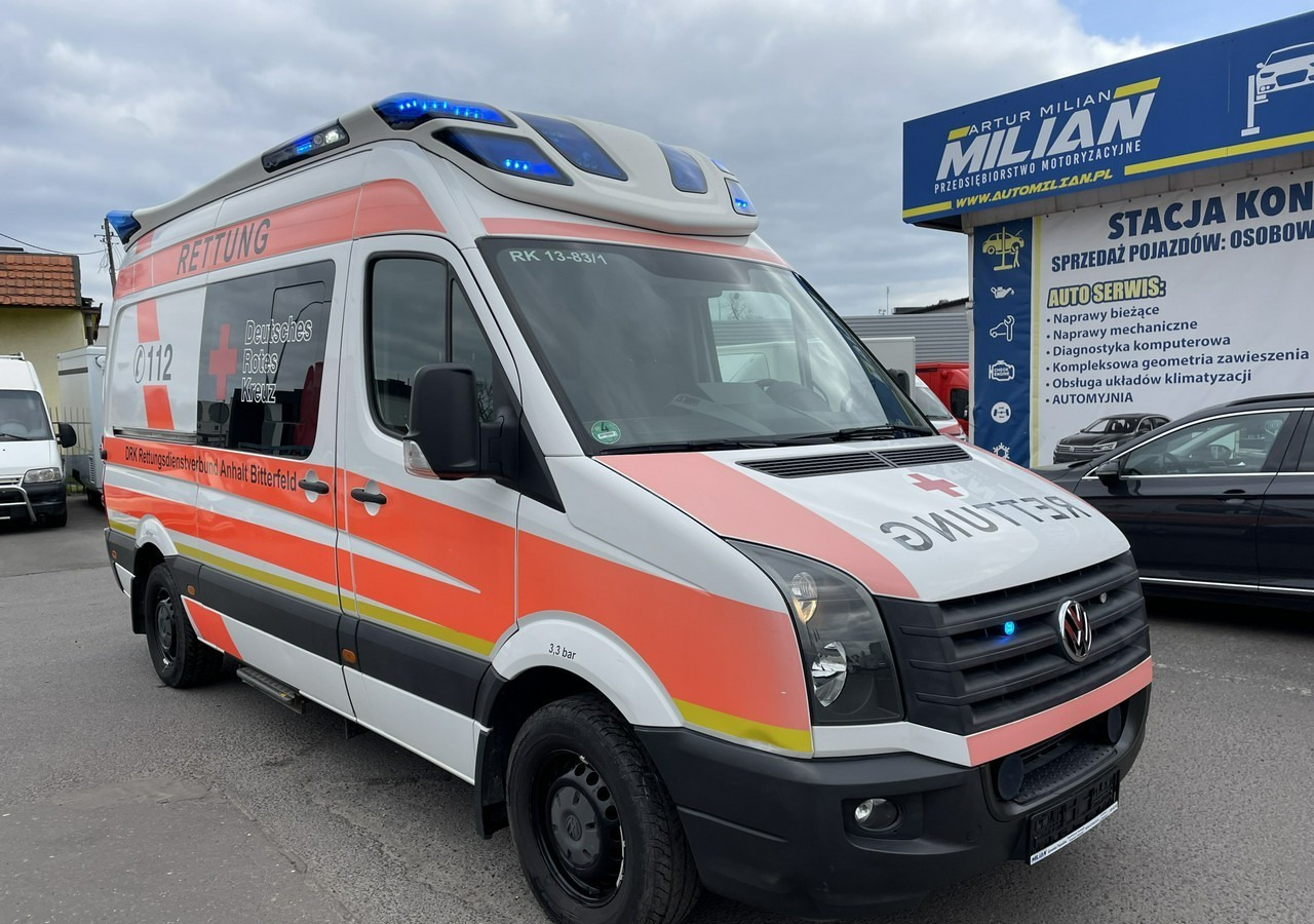 Volkswagen Crafter Crafter 2.0-163KM Karetka Ambulans Wyposażony Model 2016 - Машина скорой помощи: фото 1 Volkswagen Crafter Crafter 2.0-163KM Karetka Ambulans Wyposażony Model 2016 - Машина скорой помощи: фото 1