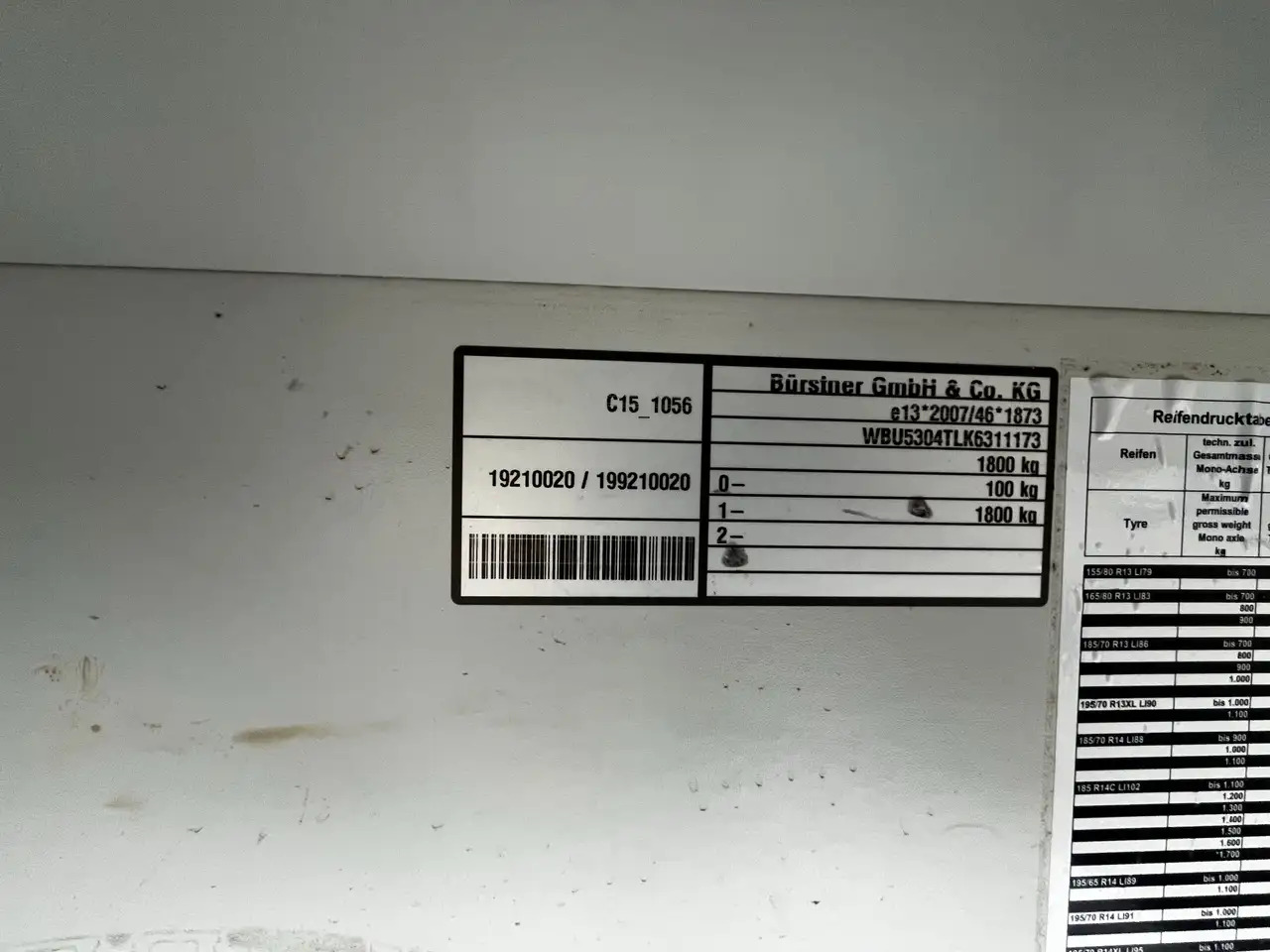 Новый Прицеп дача Bürstner Premio 530 TL Mover Dachklimaanlage Einzelbetten: фото 22