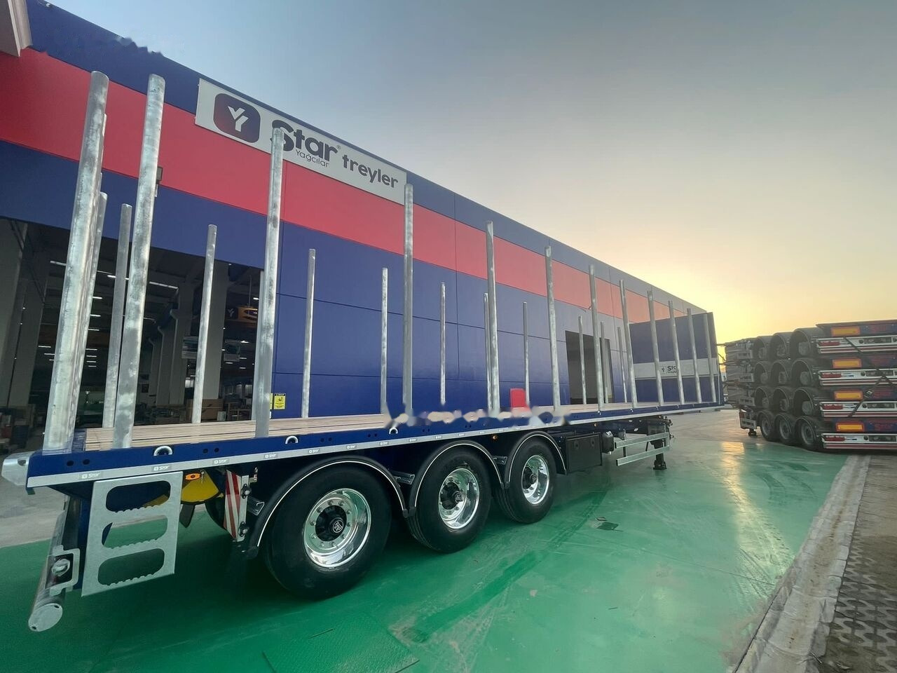 Новый Полуприцеп бортовой/ Платформа STAR YAGCILAR Heavy duty Platform: фото 7