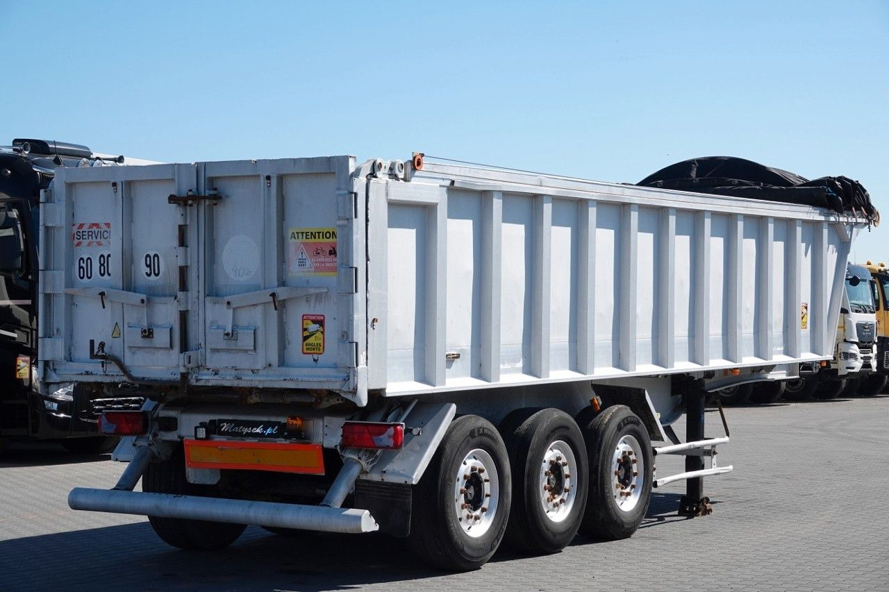 Benalu WYWROTKA / 25 m3 / ALUMINIOWA / OŚ PODNOSZONA / - Самосвальный полуприцеп: фото 3 Benalu WYWROTKA / 25 m3 / ALUMINIOWA / OŚ PODNOSZONA / - Самосвальный полуприцеп: фото 3