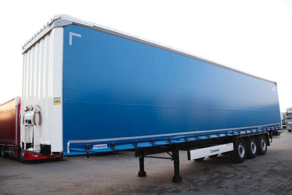 Krone CURTAINSIDER/STANDARD/LIFTED ROOF/LIFT AXLE/2019 - Тентованный полуприцеп: фото 2 Krone CURTAINSIDER/STANDARD/LIFTED ROOF/LIFT AXLE/2019 - Тентованный полуприцеп: фото 2
