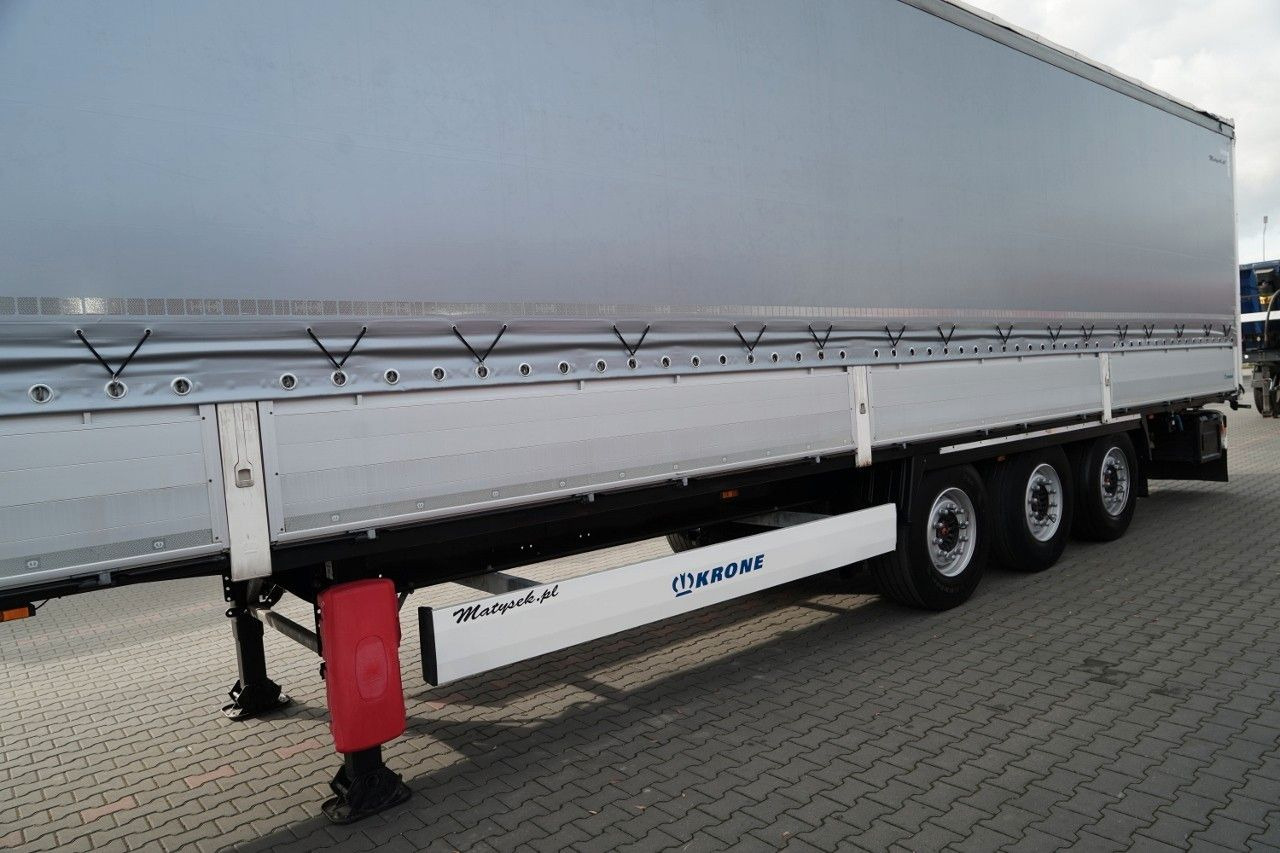 Тентованный полуприцеп Krone FIRANKA / BURTOWA / OŚ PODNOSZONA / SAF / STANDA: фото 10