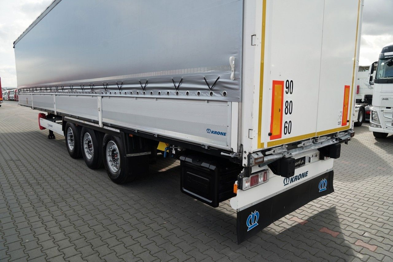 Тентованный полуприцеп Krone FIRANKA / BURTOWA / OŚ PODNOSZONA / SAF / STANDA: фото 11