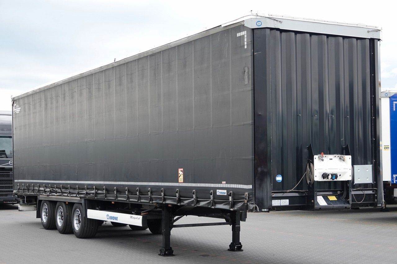 Krone FIRANKA / MEGA / DACH PODNOSZONY / LOW DECK / 2 - Тентованный полуприцеп: фото 1 Krone FIRANKA / MEGA / DACH PODNOSZONY / LOW DECK / 2 - Тентованный полуприцеп: фото 1