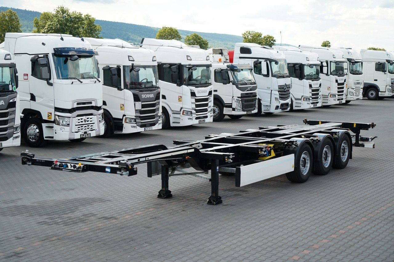 Krone / NACZEPA PODKONTENEROWA / UNIWERSALNA / 2023 RO - Полуприцеп-контейнеровоз/ Сменный кузов: фото 1 Krone / NACZEPA PODKONTENEROWA / UNIWERSALNA / 2023 RO - Полуприцеп-контейнеровоз/ Сменный кузов: фото 1