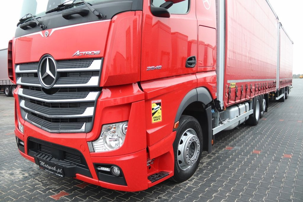 Тентованный грузовик Mercedes-Benz ACTROS 2548/JUMBO TRUCK 120 M3/VEHICULAR/I-COOL: фото 10