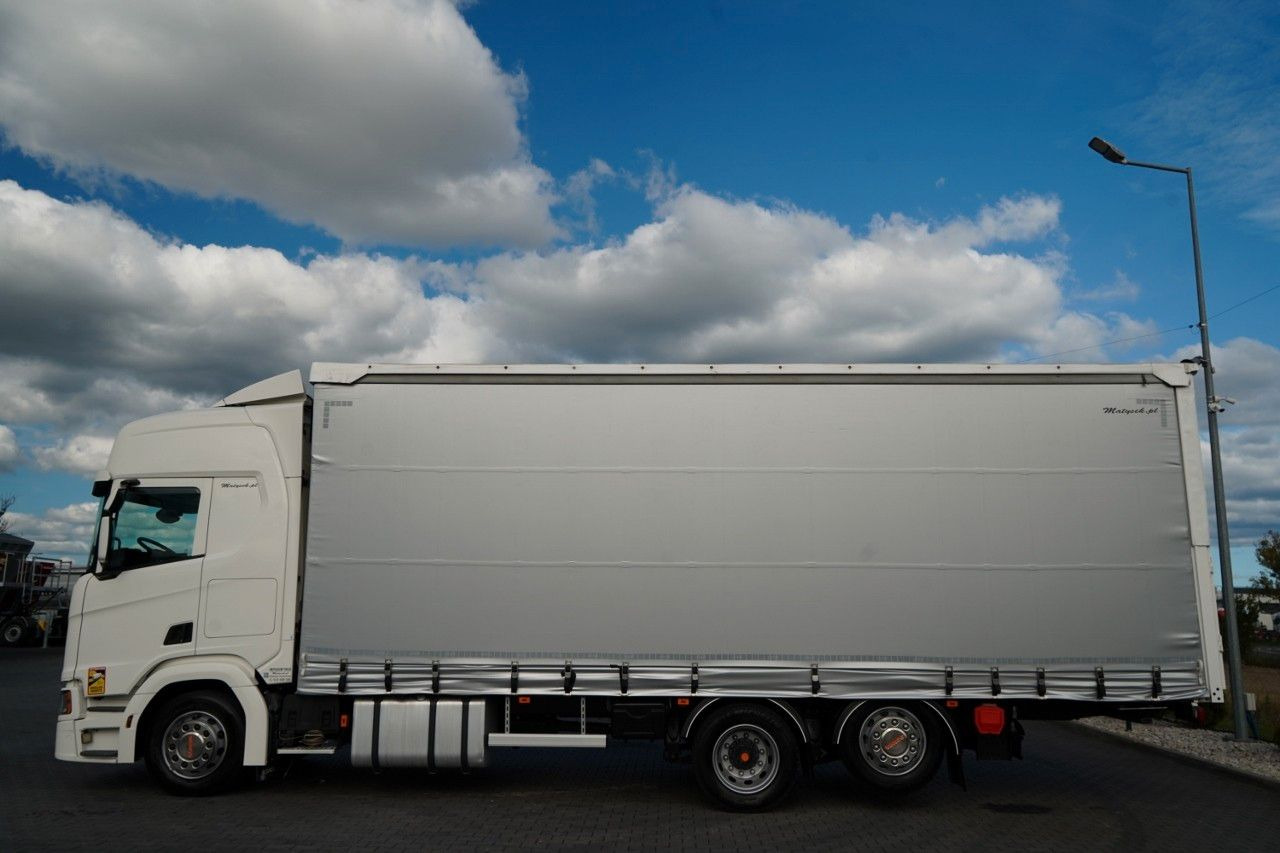 Scania R 450 / MEGA / 6x2 / FIRANKA - 8,2 m / SOLÓWKA / - Тентованный грузовик: фото 3 Scania R 450 / MEGA / 6x2 / FIRANKA - 8,2 m / SOLÓWKA / - Тентованный грузовик: фото 3