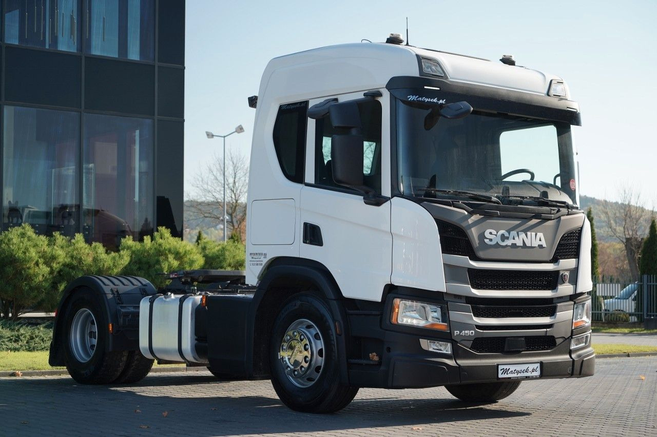 Scania P 450 / RETARDER / HYDRAULIKA / NISKA KABINA - Тягач: фото 1 Scania P 450 / RETARDER / HYDRAULIKA / NISKA KABINA - Тягач: фото 1