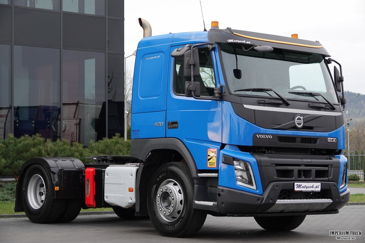 VOLVO FMX 420 / 13 LITROWY / NISKA KABINA / 2019 ROK / RUD ROTOGRIP / SPROWADZONY / EURO 6 - Тягач: фото 1 VOLVO FMX 420 / 13 LITROWY / NISKA KABINA / 2019 ROK / RUD ROTOGRIP / SPROWADZONY / EURO 6 - Тягач: фото 1