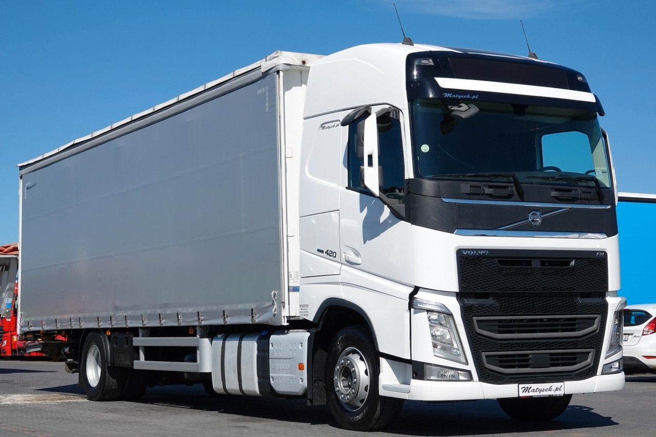 Volvo FH 420 / 4x2 / SOLÓWKA / FIRANKA 9.10 M / I-PARK - Тентованный грузовик: фото 4 Volvo FH 420 / 4x2 / SOLÓWKA / FIRANKA 9.10 M / I-PARK - Тентованный грузовик: фото 4